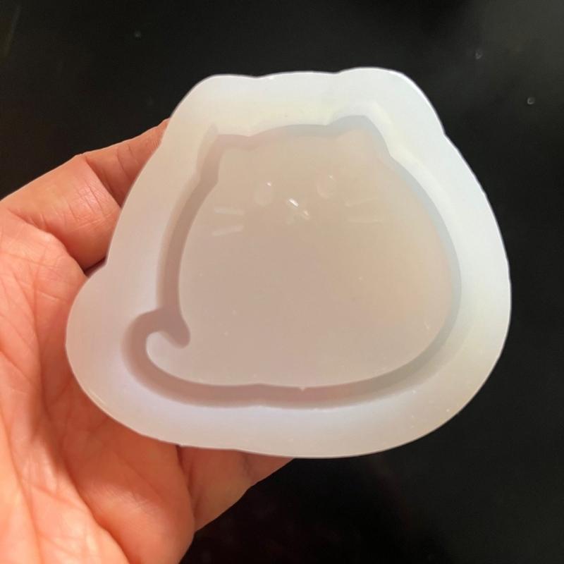 Quicksand Keychain Resin Molds Bear Rabbit Shaker Silicone Mold Unique Jewelry Making DIY Keychain Necklace Pendant Mold