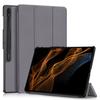 Mágneses TPU bőr toll foglalatú táblagépborító Samsung Galaxy Tab S9 Ultra 14,6 hüvelykes forgó, kihajtható állvány, három összecsukható, vékony, könnyű