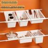 Japanese Extendable Under-Sink Cabinet Organizer for Kitchen - Layered Storage Rack for Cookware and Pots