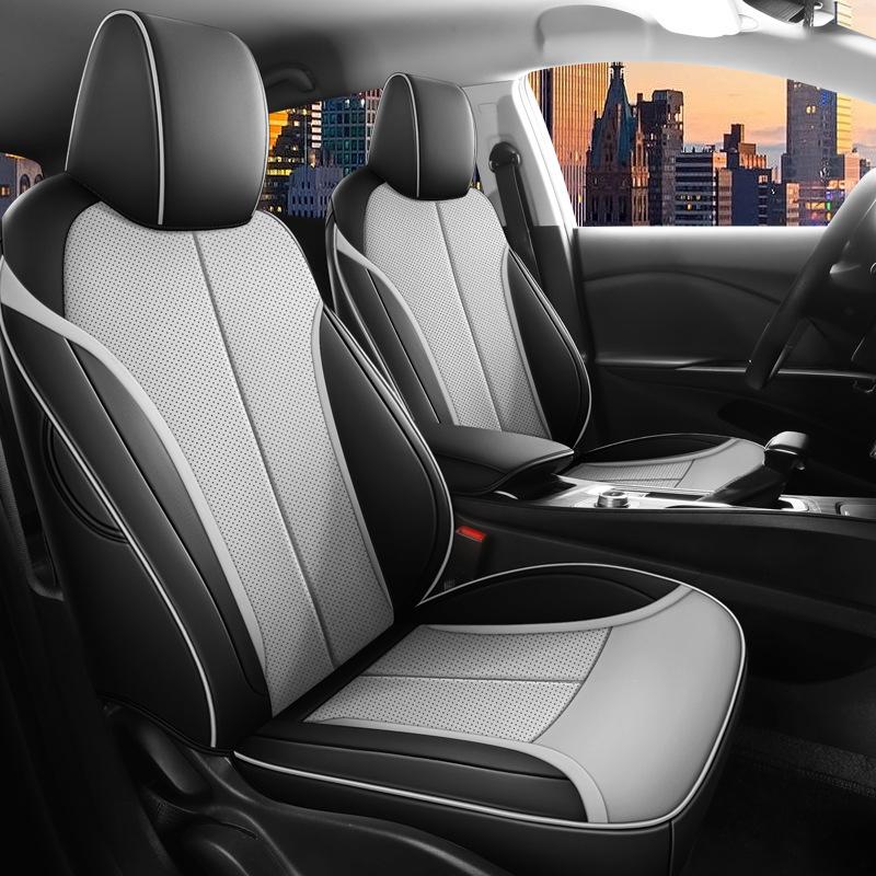 Weilan 6 Perforated Leather Car Seat Cushion - Universal Fit, New Model, Four Seasons Use