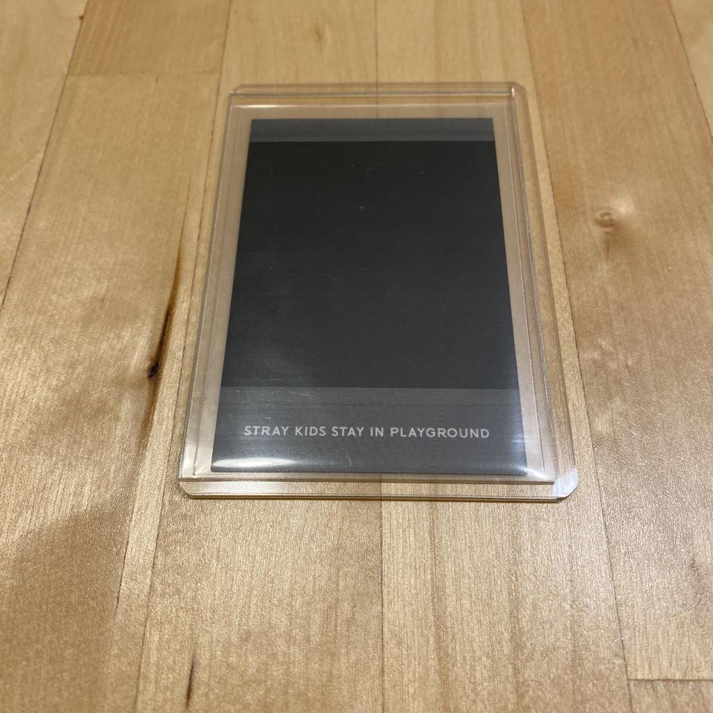 [USED] Straykids Stayin Playground Seungmin Polaroid Trading Card