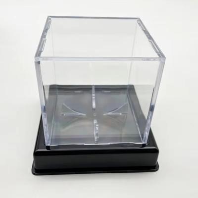 Acrylic Baseball Box UV Protection Dustproof Baseball Display Case Holder Box Transpatent Storage Box Baseball Team Sports