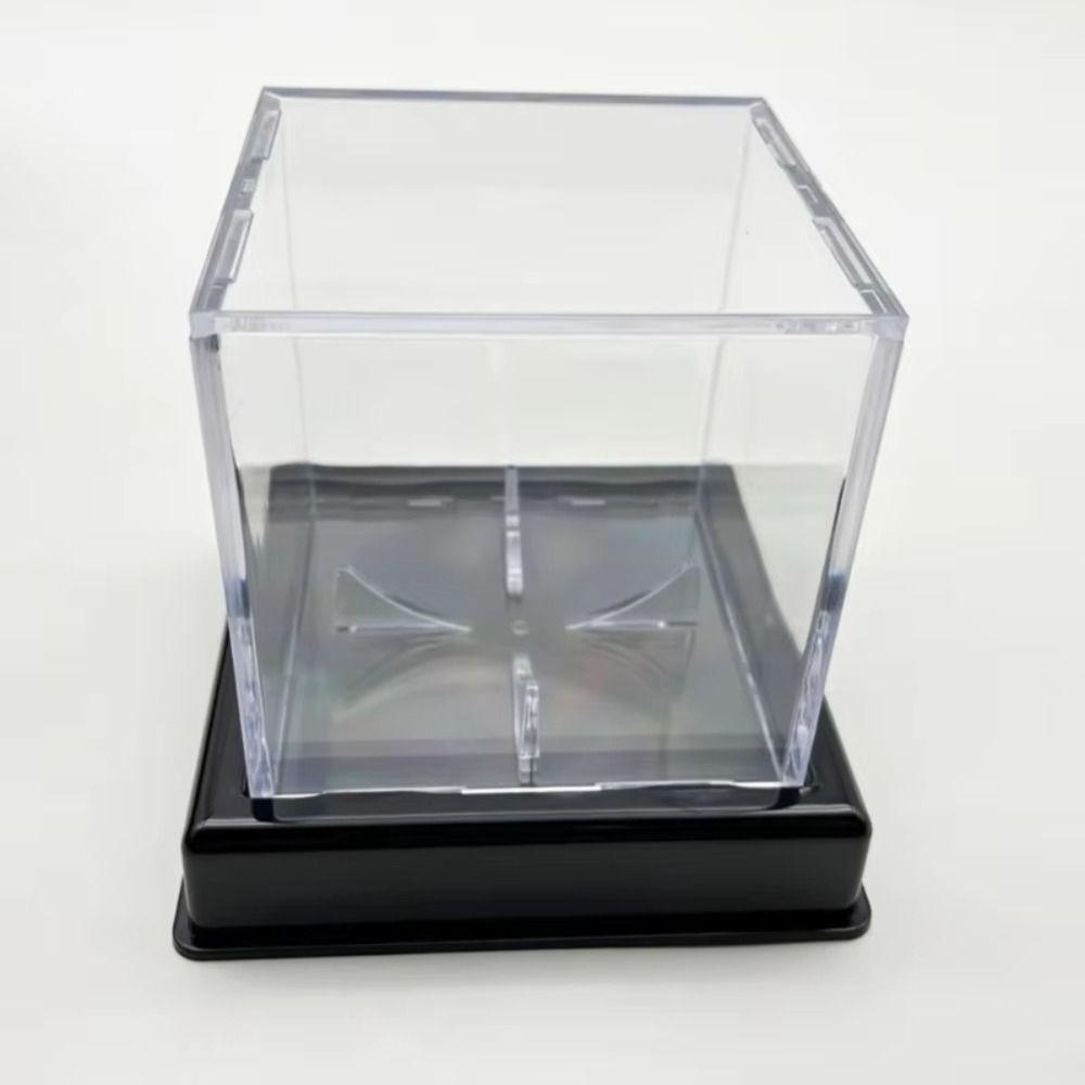 Dustproof Baseball Display Case UV Protection Storage Box Baseball Autographed Baseball