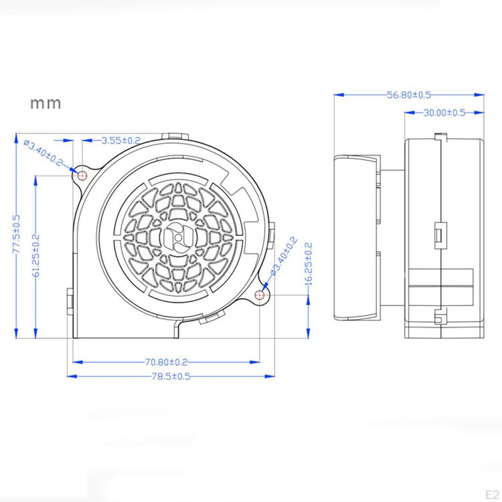Soffiatore d'aria per giocattoli decorativi da cortile gonfiabili Halloween esterno a basso rumore patio alte prestazioni