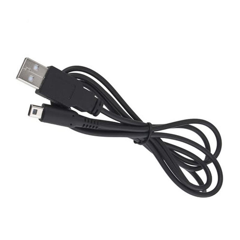 Kabel USB do ładowania zasilający do Nintendo 3Ds Xl 3Dsll Czarny