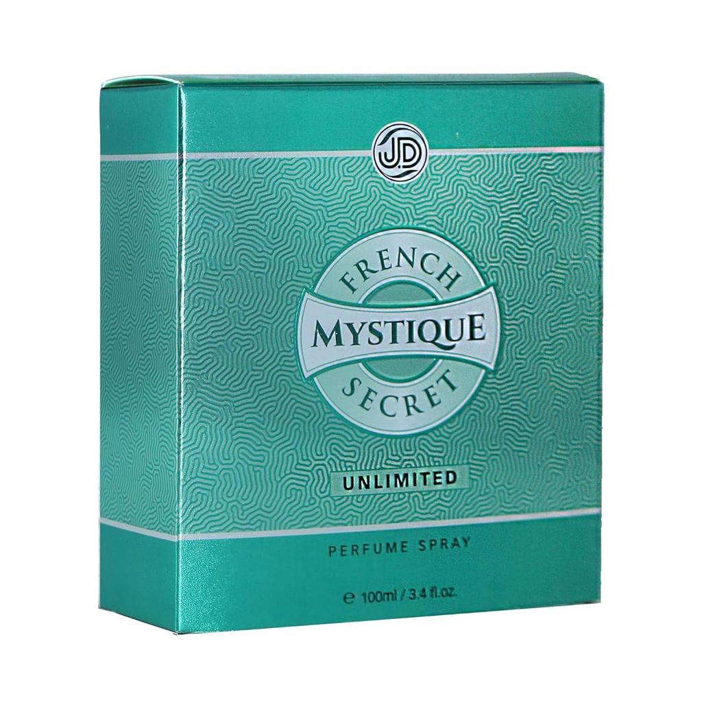 Mystique Unlimited Perfume For Men & Women - 100ml | French Secret | Long Lasting Fragrance