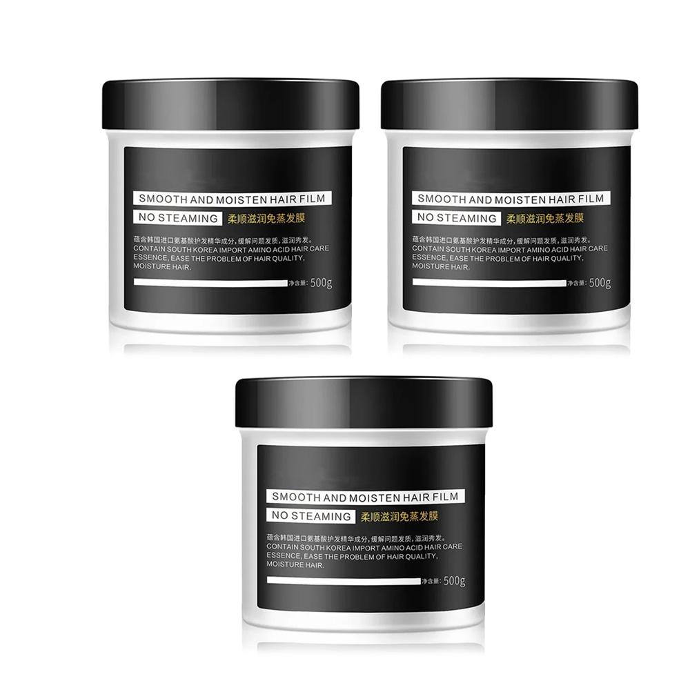 500g Magical Hair Mask 5 Seconds Repair Damage Frizzy Soft Smooth Shiny Hair Deep Moisturize Hair Treat Repair Hairs Scalp Care