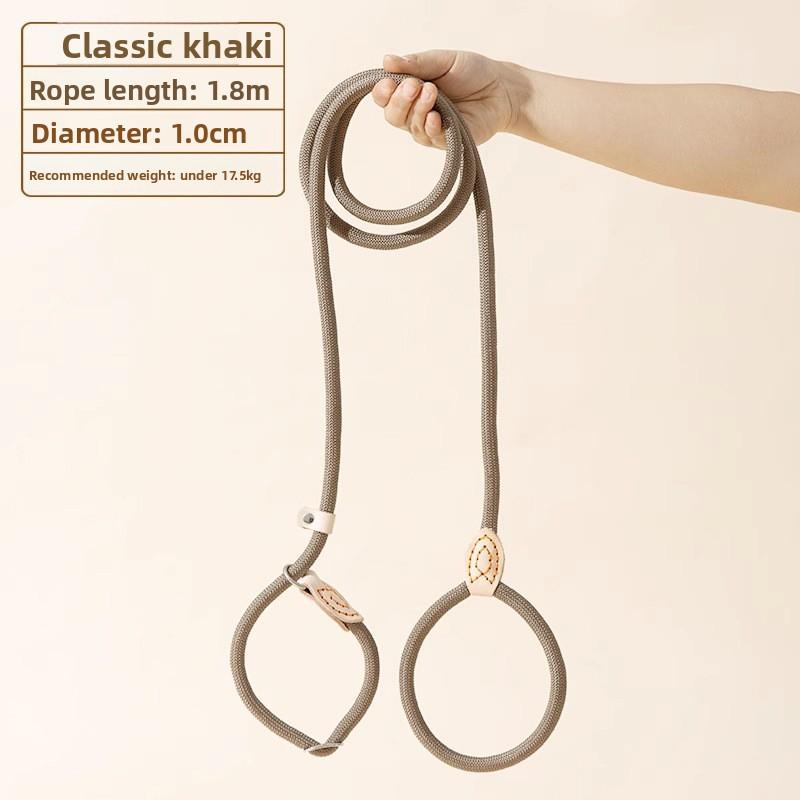 Dog Leash, Explosion-proof P Chain, Dog Walking Leash, Anti-breaking Dog Chain, Medium and Large Dog Explosion-proof P Leash