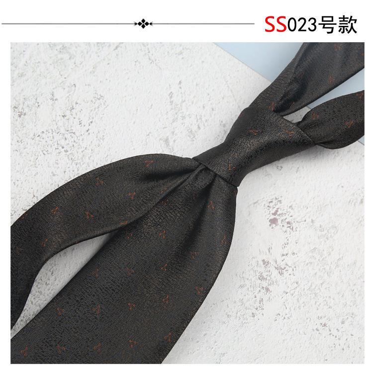 8Cm Tie Men'S Formal Wear Business Work British Professional Wear Hand Hit Work Tooling Vintage Wedding
