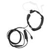 Throat Earpiece Headset Air Acoustic Tube Throat Vibration PTT Mic Headset for UV9R Plus BF9700 BFA58