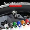 AAABP1 4Pcs Car Accessories Car Tire Valve Cover Wheel Protection Dust Caps For Skoda VRS VII Octavia A2 A5 2 Superb Kodiaq Rapid Fabia
