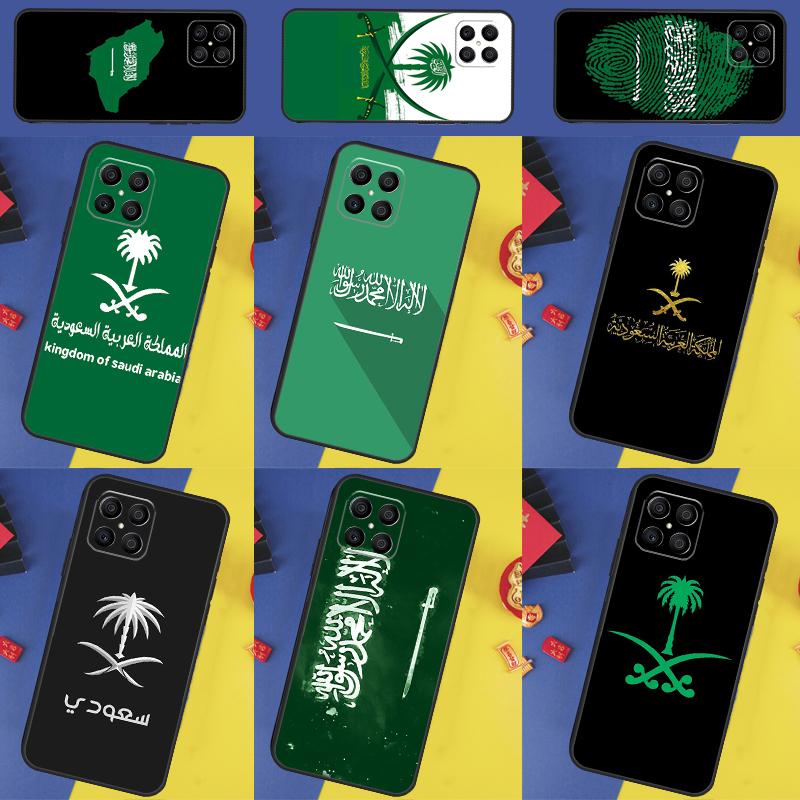 Saudi Arabia Flag Case For Honor 90 50 70 Lite X9b X9a X8b X8a X8 X9 X9c Honor 200 Pro Magic 7 5 6 Lite Cover
