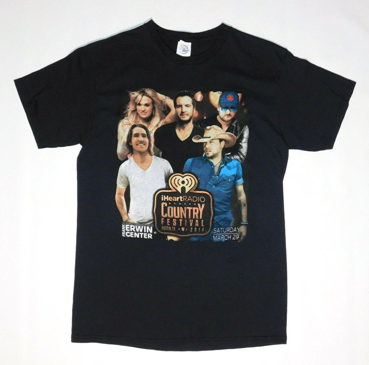 2014 IHEARTRADIO Country Music Festival Austin Texas Concert Tour T SHIRT M XXXL