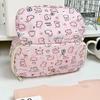 Pink Capibara Pencil Case Large Capacity Storage Bag Multi Functional Stationery Bag  Students