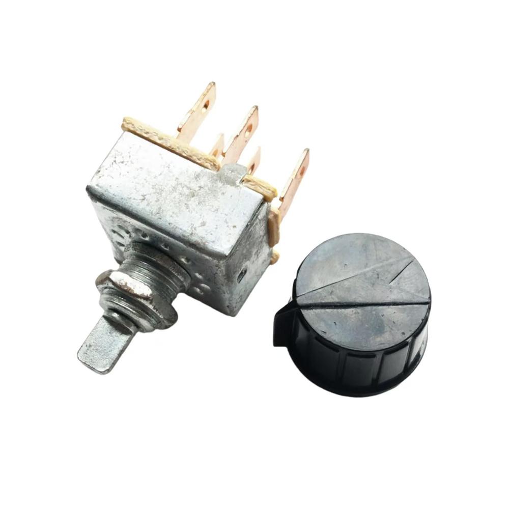A/C Blower Switch 3 Speed 5 Copper Post HVAC System Switch SW1000C For Truck