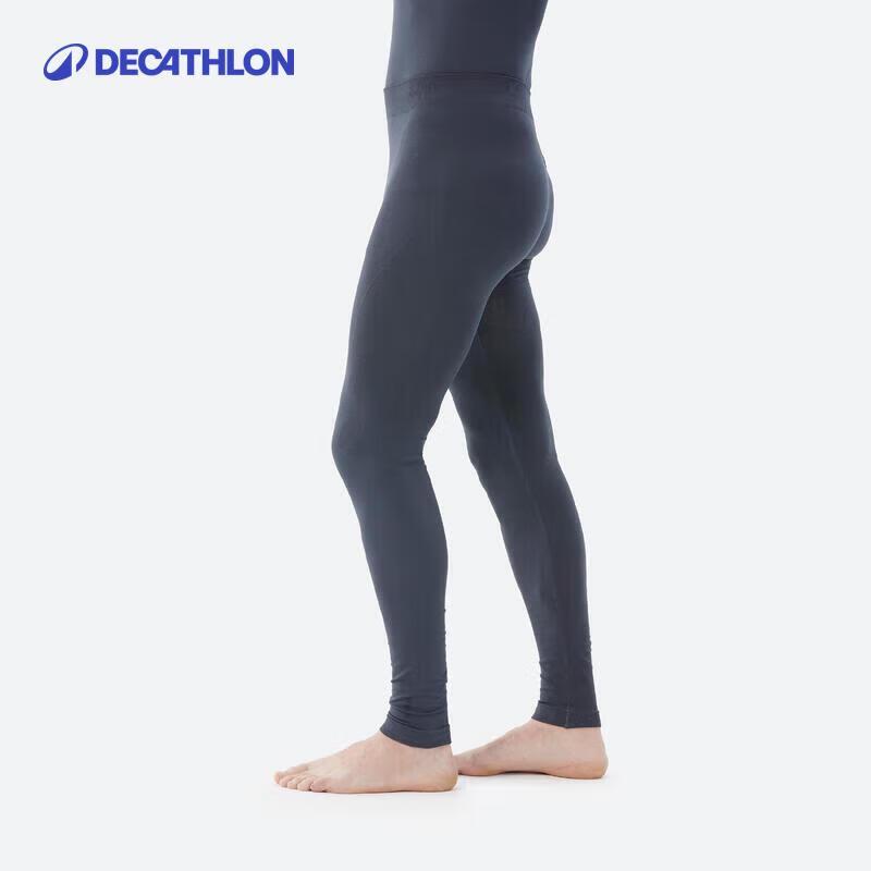 Decathlon Men's Warm Compression Quick-Dry Ski Base Layer Pants
