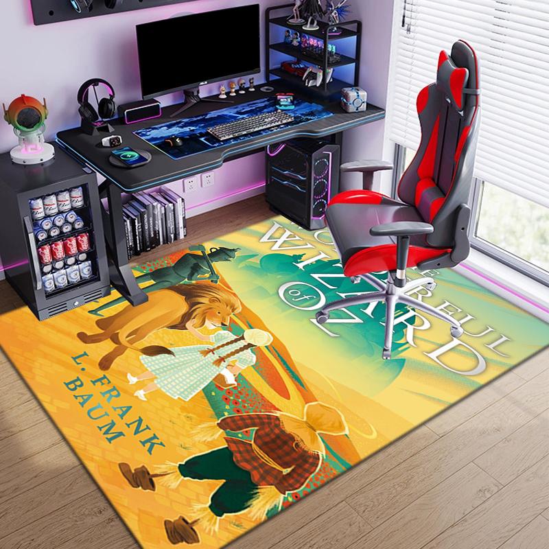 1PC The Wizard of Oz Rug - home decoration Carpet For Living Room Bedroom Flooring Computer Chair Area Rug
