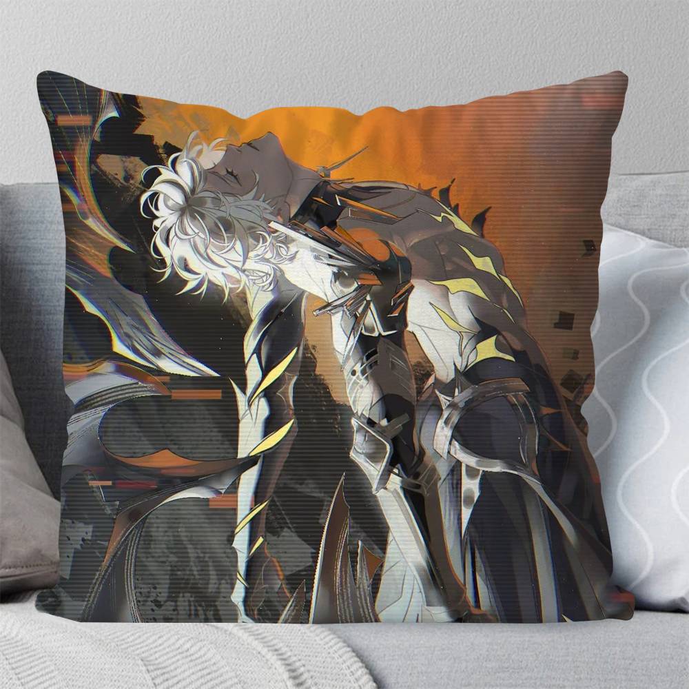 Phainon Anime Hhonkai Star Rail Pillow Case Fashion Square Pillowcase Bedroom Sofa Room Ins Decoration Leisure