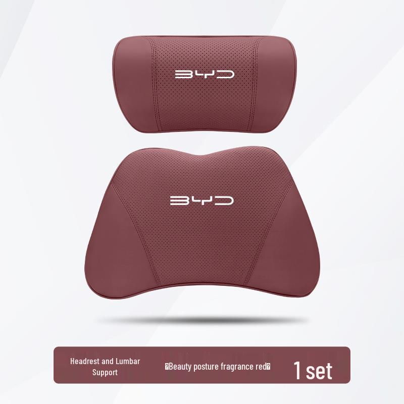 BYD E2/E3/E9 Memory-Schaum Nacken- und Lendenwirbelstützkissen-Set