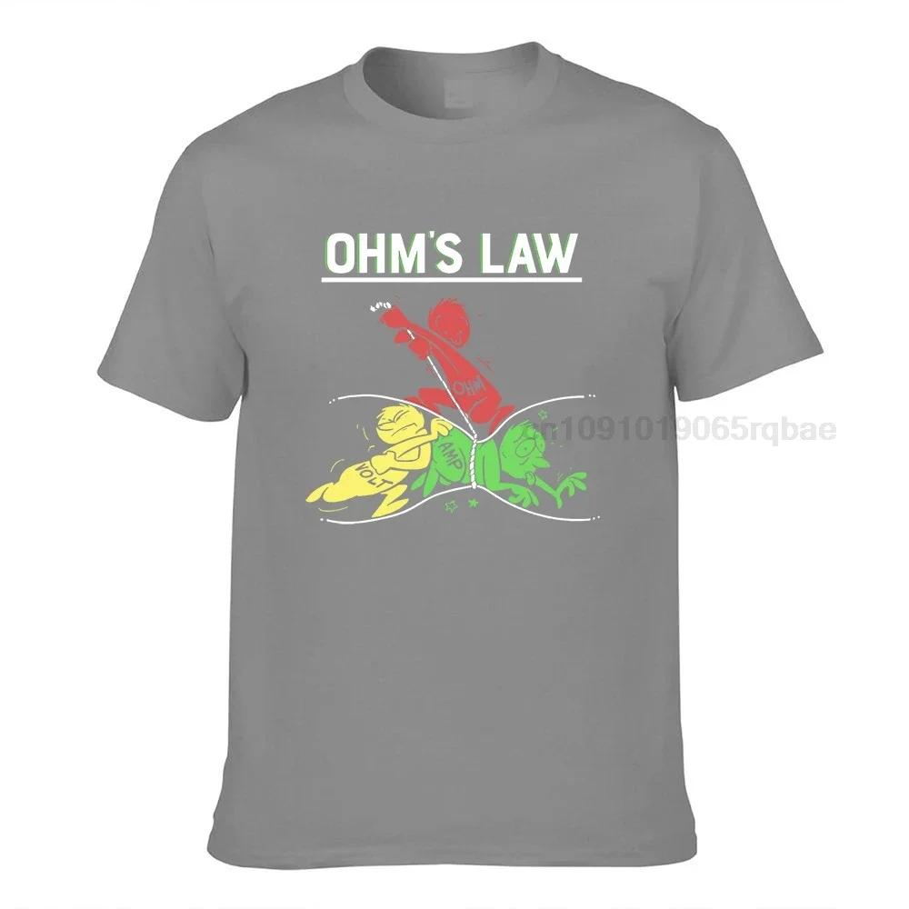 Funny Ohms Law Cartoon Shirt For Unisex And Unisex Tshirt
