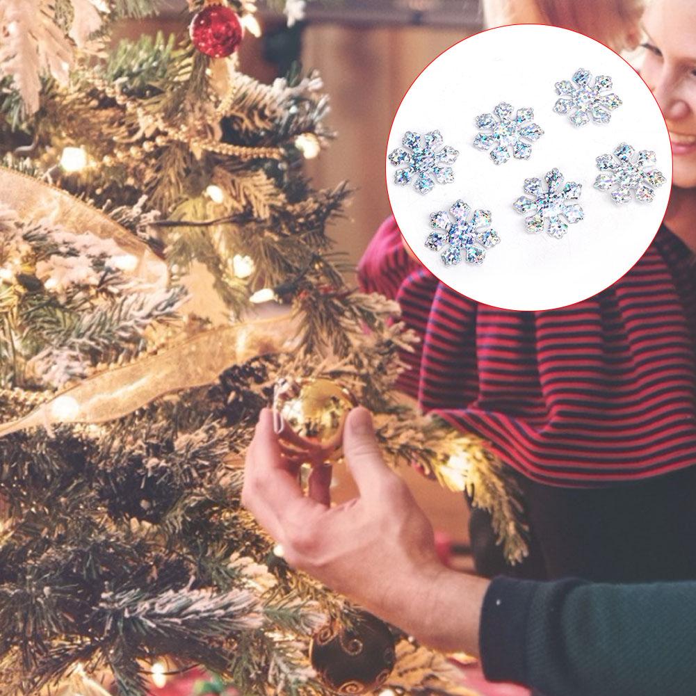 300 ks sněhových vloček, konfety, vánoční dekorativní doplněk, sněhové vločky, vánoční ozdoba méně než více než (25 mm