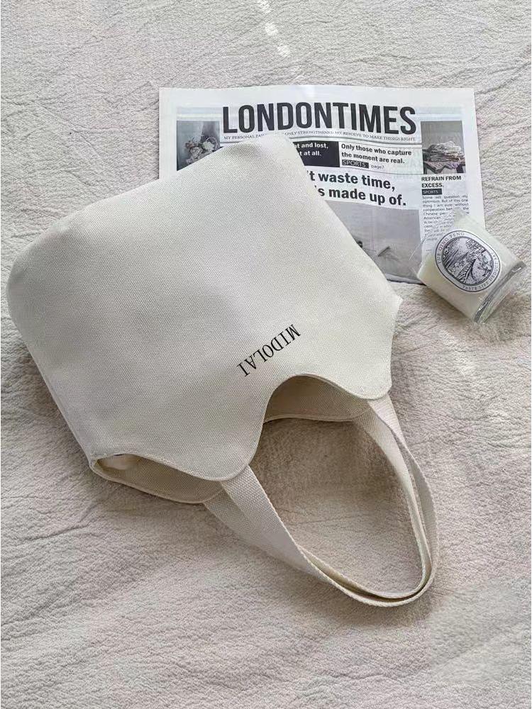 Exquisite 2025 Korean-Style Casual Canvas Tote Bag