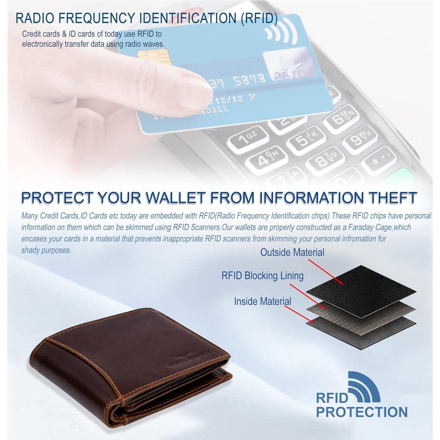 Мужской кожаный кошелек Oliver карамельно-коричневого цвета 13 X 11 X 2.5 CM коричневый — фото 7