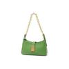 Charles & Keith Fashion Minimalist Trendy Chain Faux Leather Shoulder Bag Women Shoulder Bag Black Beige Green CK2-20781726-1