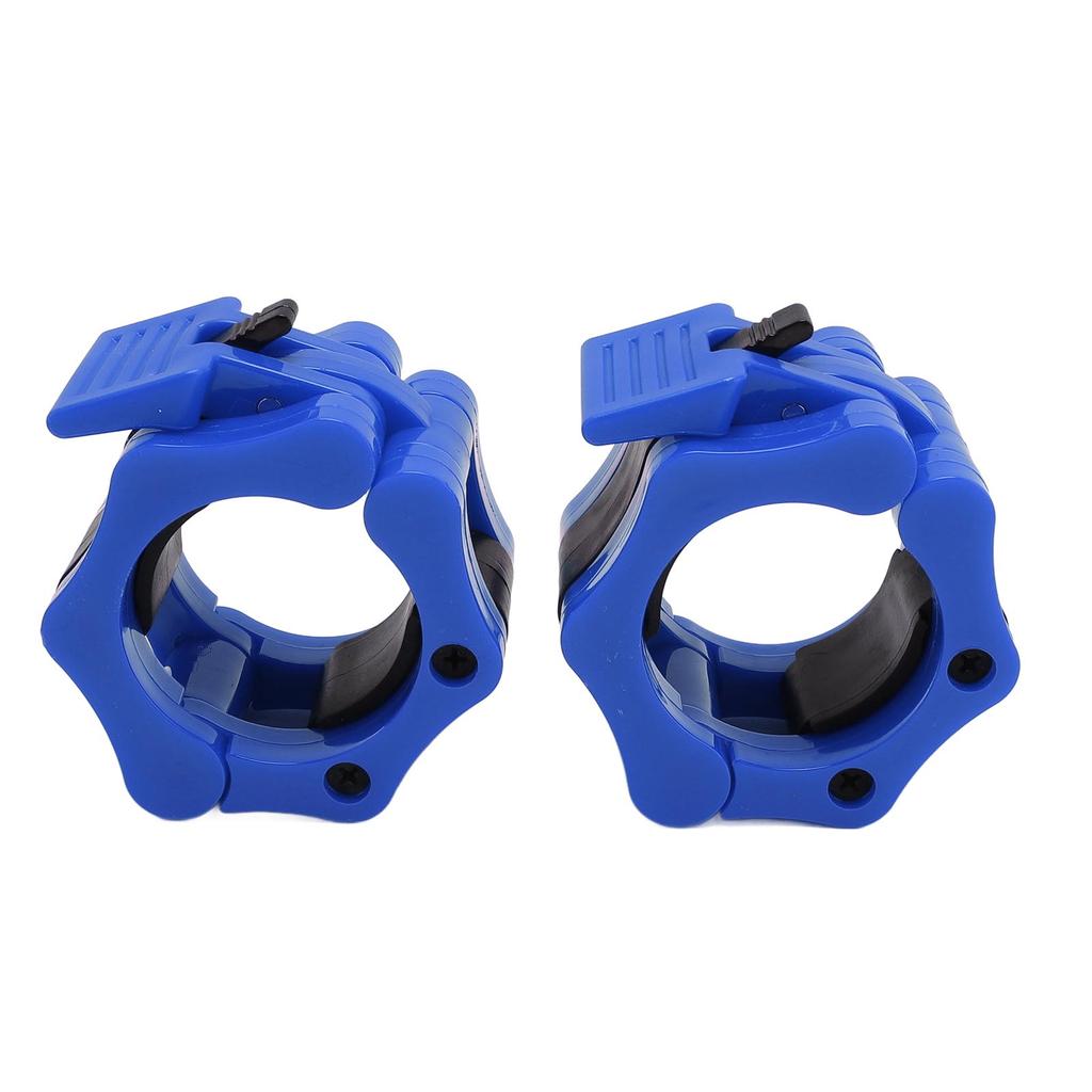 1 Pair Barbell Clamps Collars Adjustable Quick Release Professional Locking Weight Clips for