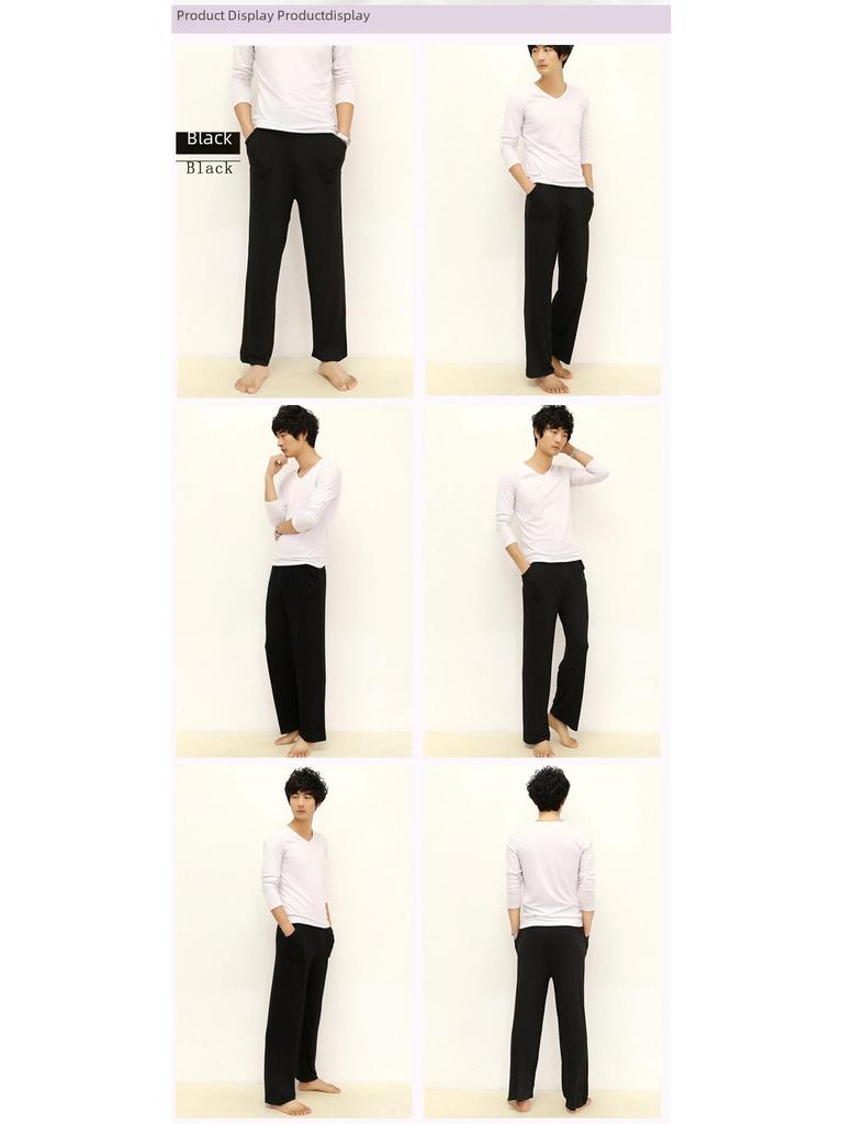 Men's Plus Size Modal Casual Home Pants - Soft and Stretchy