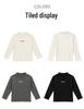 Muno Kids' Versatile Half-High Neck Long Sleeve Top - Trendy Autumn/Winter Base Layer for Boys & Girls