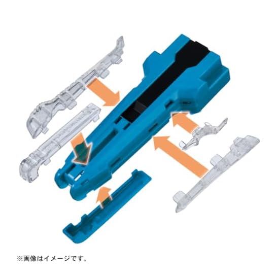 BEYBLADE X BX-42 Rubber Custom Grip Blue Ver.