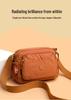 Autumn 2025 Large Capacity Nylon Crossbody Bag - Women's Multi-Compartment Trendy Square Bag for Moms