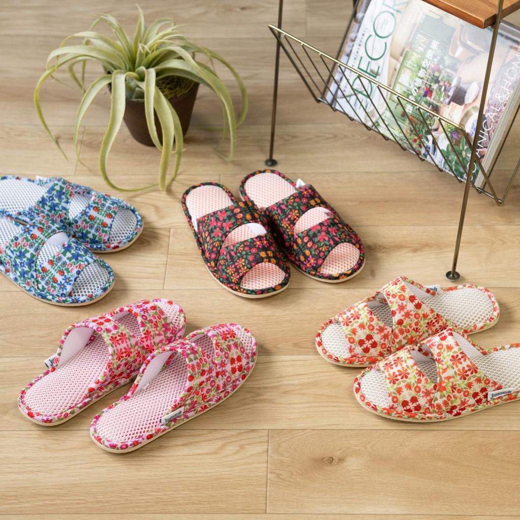 Hokomomola Senko Pablo 47157 Slippers, Approx. 22-24cm, Black,