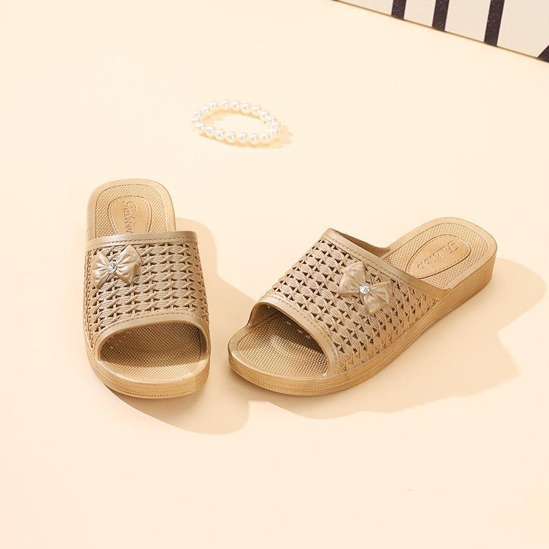 Flat Slippers for Summer Students Cool Slippers for Women Non Slip Fashionable Slippers for Indoor and Outdoor Wear