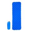 Outdoor Camping Inflatable Sleeping Mat 5cm Thick Padding Durable Built Foot Pump Waterproof Lightweight Design Multiple Colors