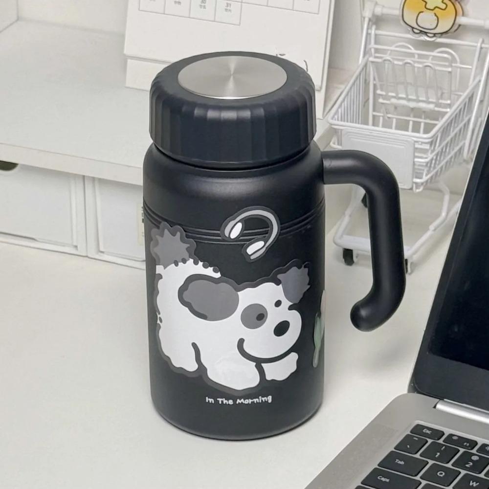 1000ml Insulated Cup with Tea Strainer Tea Cup Durable Vacuum Flasks Outdoor Activities Style D