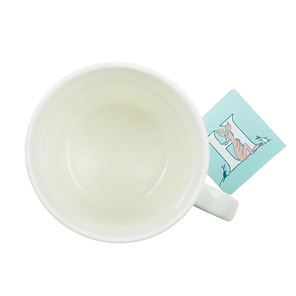 Arabia Moomin Alphabet Mug "H" 400ml [Parallel Import]