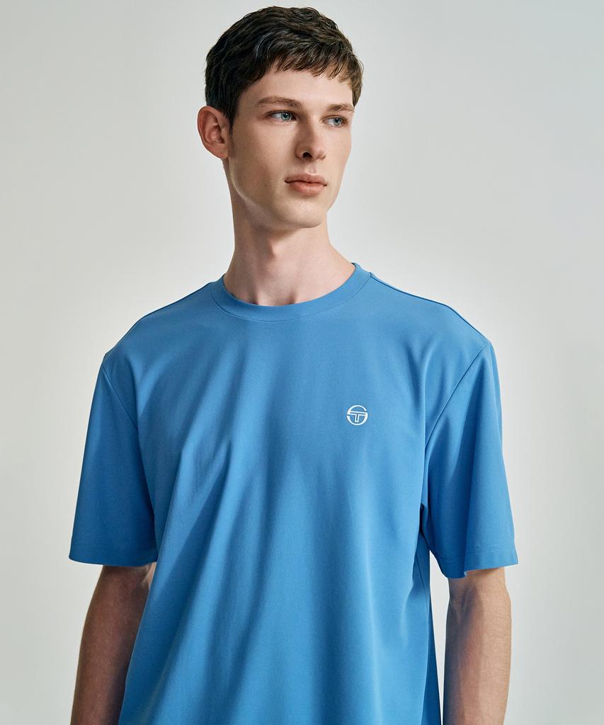 SERGIO TACCHINI U Rayfresh Campo Pique Short Sleeve T-Shirt (Indigo)
