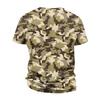 Herrenmode Bedrucktes Rundhals-Kurzarm-T-Shirt