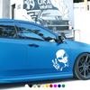 Car Decals Vinyl Auto Window Bumper Body Decals Space Alien Star Astronaut Personality Auto Decals Ufo Water-Repellent Decoration
