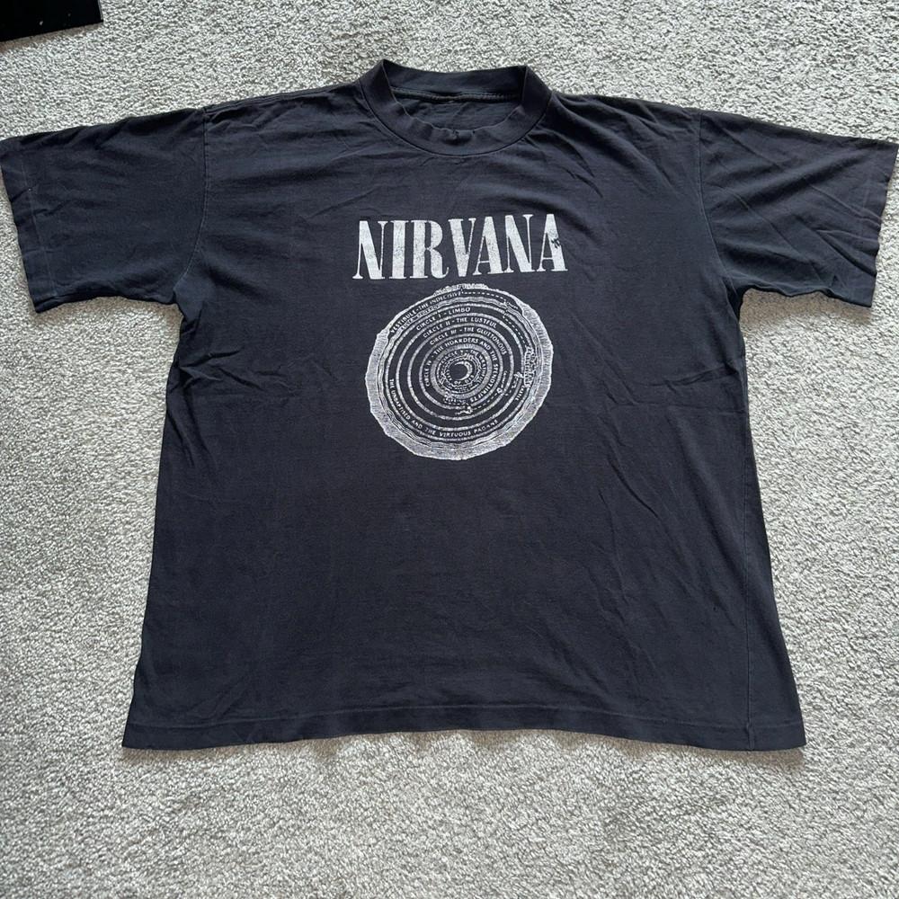 Vintage 90s Euro Nirvana Vestibule Tshirt Unisex T-Shirt S