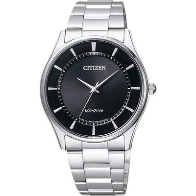Pánské BJ6480-51E ( Sledujte CITIZEN COLLECTION Eco-Drive Solar Men's) Kulaté hodinky stříbrné