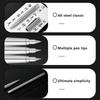 Curved Nib Fountain Pen Metal Writing Signature Pen Multi-functional Calligraphy Pen  Students