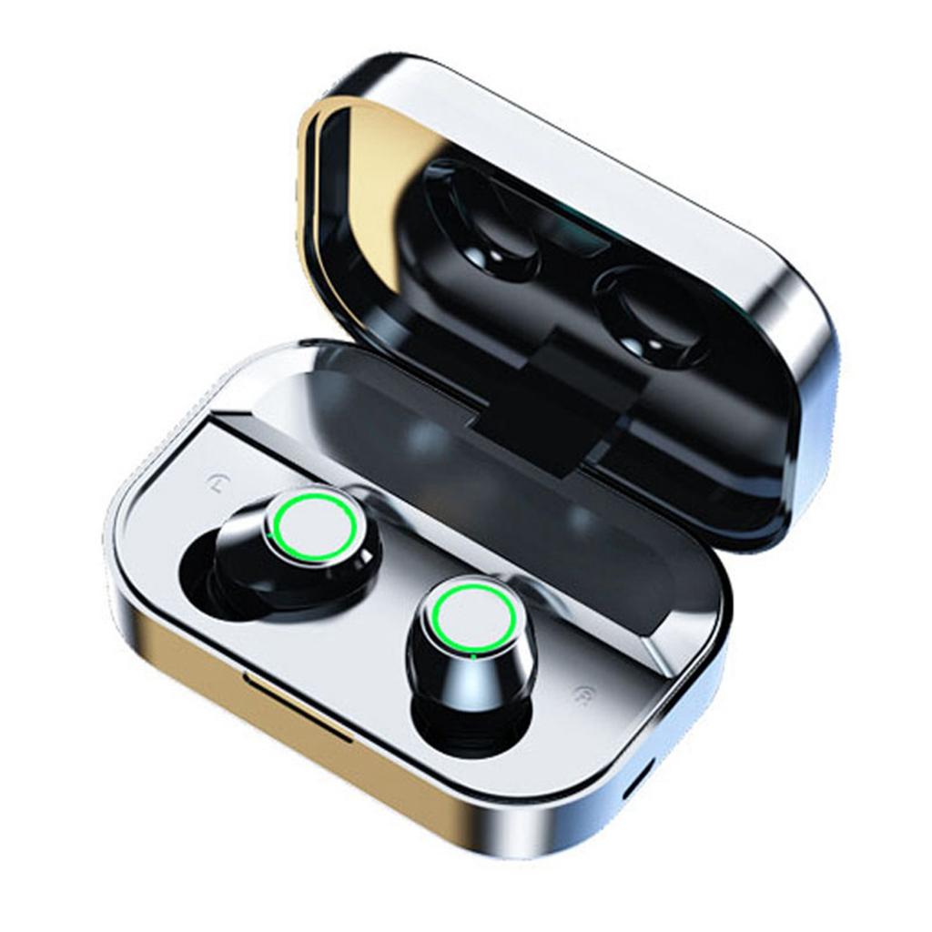 Bluetooth 5.3 Ohrhörer Eingebautes Mikrofon IPX5 Wasserabweisend Leichtgewichtige Kabellose Ohrhörer mit Ladeetui für Sport