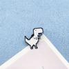 Jewelry Accessories Animal Dinosaur Badge Pin Lapel Pin T-Rex Zinc Zinc Alloy Pins Dinosaur Enamel Brooch