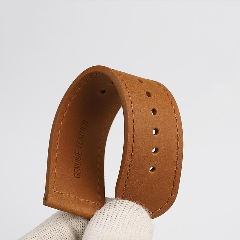 Für Casio Uhrenarmband PRW6900Y/6800 Lederarmband PRW-60Y/50Y Retro Vintage Rindsleder Armband Uhrenarmband Schwarz Braun 23mm