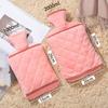 Hot Water Bottle Covers Cold-proof Warm Insulated Cover Hand Feet Warmer Explosion-Proof Water Bottles Hot Water Women's Menstrual Warm Abdominal Bag