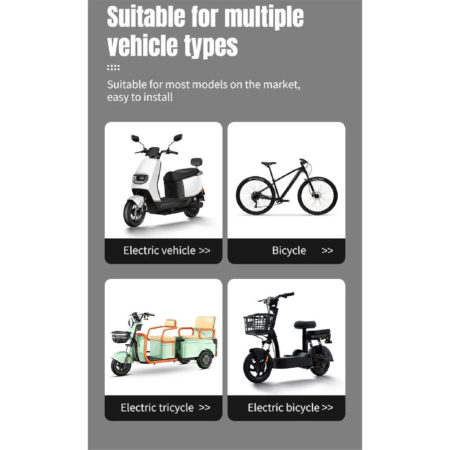 1 Pair Bicycle Rear View Mirror Bike Cycling Clear Wide Range Back Sight Rearview Reflector Rotate 360 ° Adjustable Handlebar