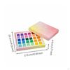 Building Blocks Creative Play Rainbow Acrylic ChildCentered Influenced Colorful Cubes for